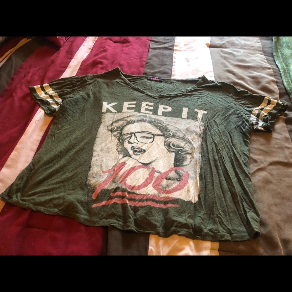 Marilyn Monroe Keep-It- 💯 Crop Top
